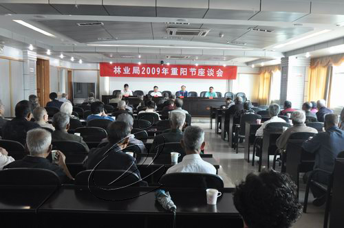 金秋重陽齊歡聚  笑語歡聲話發(fā)展