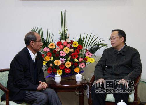 陳忠杰會見《紅色寧化1934》主要演職人員