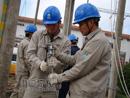 寧化實現首次110千伏高壓帶電作業