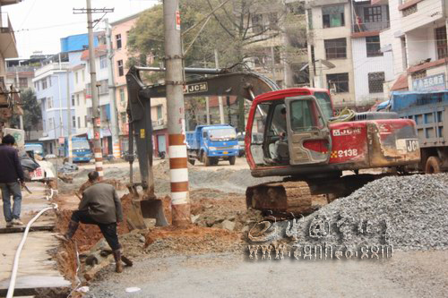 寧化城區三條市政道路有望春節前竣工