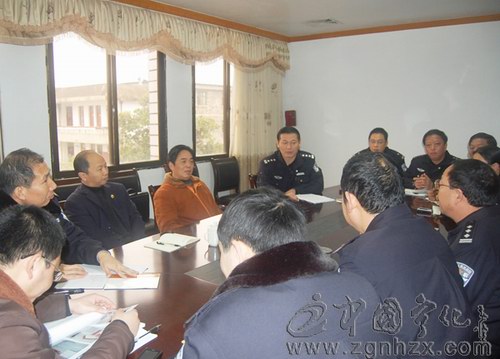 巫福生縣長到縣公安局調(diào)研