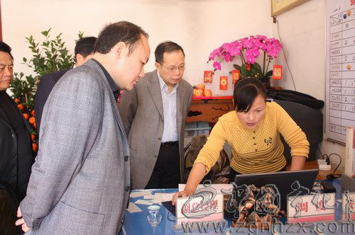 陳忠杰檢查春節(jié)期間安全生產(chǎn)工作