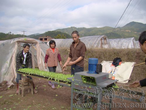 寧化翠碧牌煙苗修剪機入選省農機補貼產品