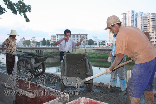 寧化綠水工程和兩岸景觀工程加快速度