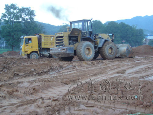 安樂大洋橋災后安置小區完成填土