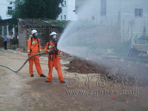 管道破裂煤氣泄漏　寧化消防急救解除危機