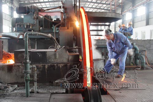 寧化首次使用進口廢銅生產低氧銅桿