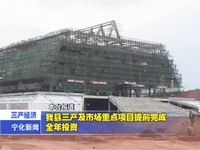 我縣三產及市場重點項目提前完成全年投資