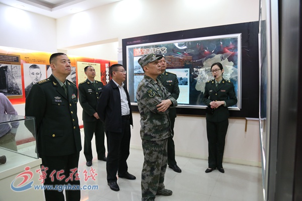 省軍區副司令員張玉生來寧化調研