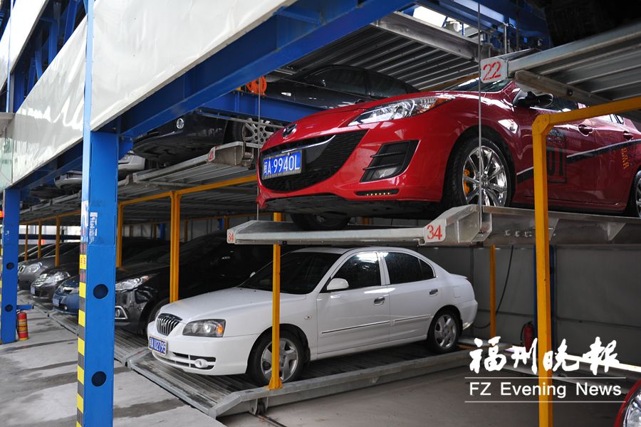 東街口附近兩個立體停車場本月啟用 東街口附近兩個立體停車場本月啟用