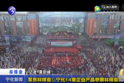 聚焦林博會：寧化14家企業(yè)產(chǎn)品參展林博會