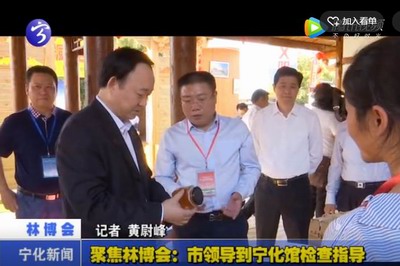 聚焦林博會：市領導到寧化館檢查指導