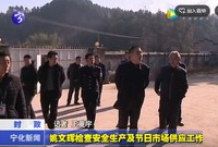 姚文輝檢查安全生產及節日市場供應工作