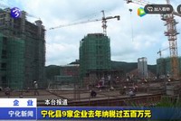 寧化縣9家企業去年納稅過五百萬元