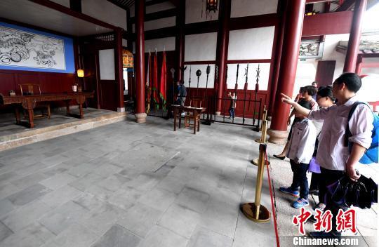 中國歷史文化名村福州馬尾閩安村開街