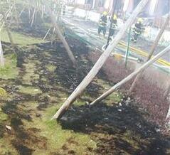 觀音山水世界突變“火世界” 幸無人員傷亡