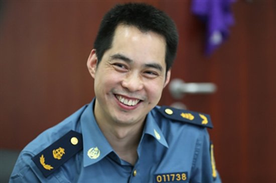 現為成都市交通運輸委員會政工科科長的魏建紅。成都商報 圖