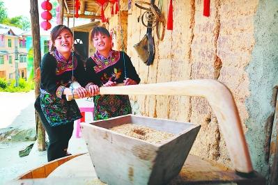 華安畬族古村‘脫胎換骨’畬鄉特色傳統吸引游客