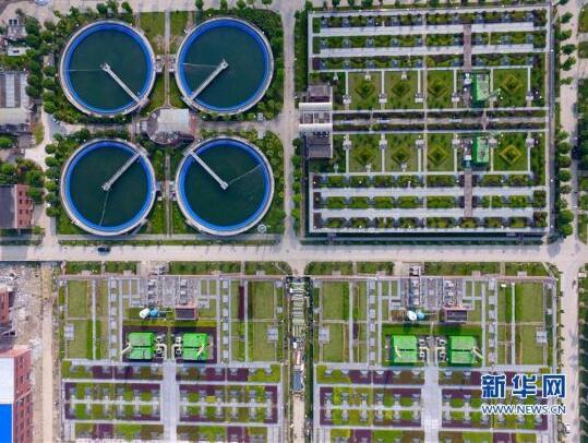 福州洋里污水廠完成一二三期改造通水試運行