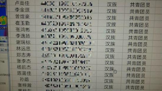 收購商保存的他人身份證號