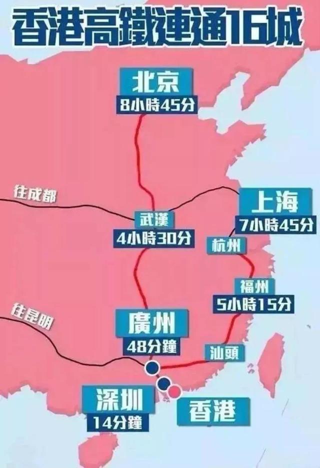 9月福建到香港高鐵直達！每天4趟！票價、乘車流程速看（2）