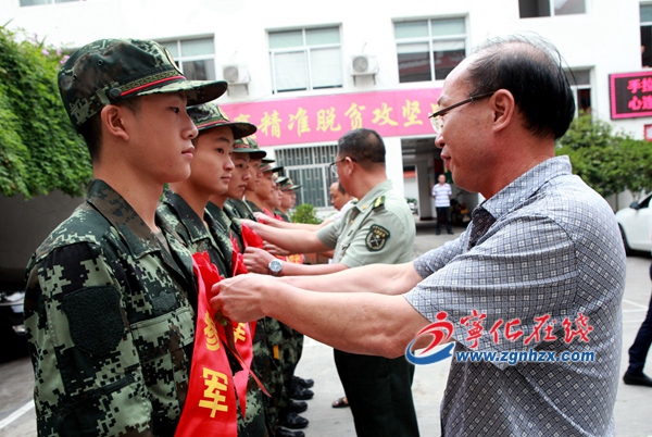 參軍光榮!寧化多鄉鎮歡送新兵入伍