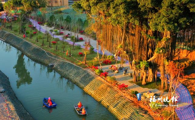 福州：內(nèi)河碧波美景　漾起野趣鄉(xiāng)愁