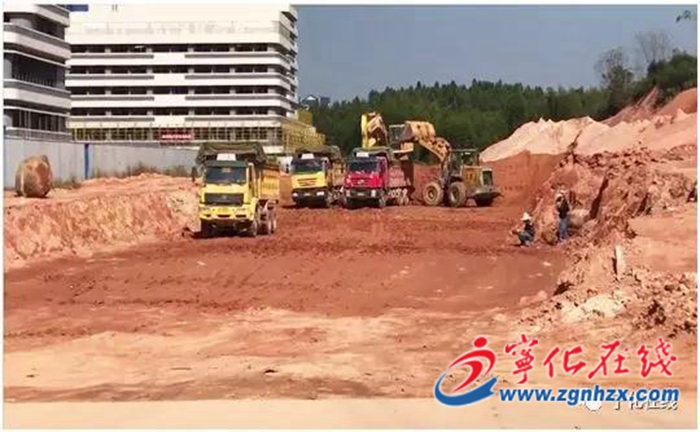 寧化城區(qū)元仲路（一期）道路工程將于年底完工