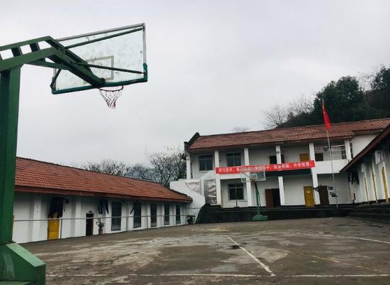 宜賓科普職校校園一角。