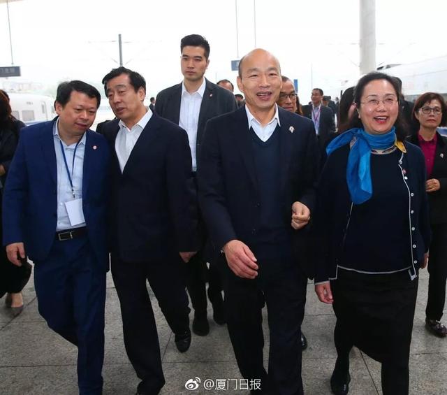 高雄市長(zhǎng)韓國(guó)瑜率經(jīng)貿(mào)訪問(wèn)團(tuán)參訪廈門 