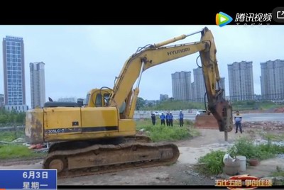 寧化城區慈恩路延伸段道路建設動工