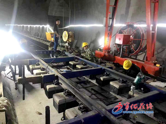 浦梅鐵路（寧化段）進入無砟軌道鋪設