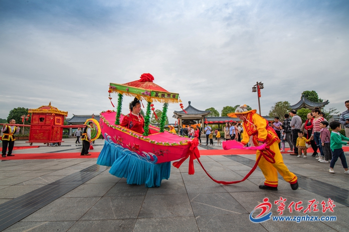 寧化舉辦“非遺進景區”活動