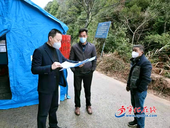 寧化朱鋒旺：軍轉干部抗“疫”不含糊