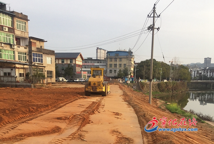 寧化縣城區翠華西路橋西門路段項目開工建設