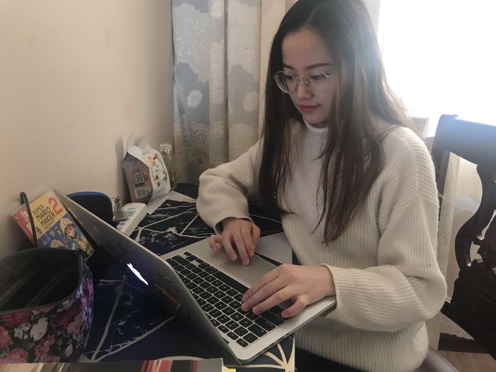 視頻制作組組長陳熙蕊（圖片由受訪者提供）