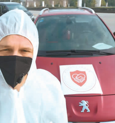 患難見真情！武漢的“法國女婿”當上了志愿者