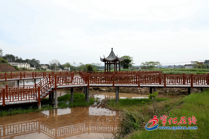 組圖|寧化陳塘農(nóng)民休閑公園加快建設(shè)