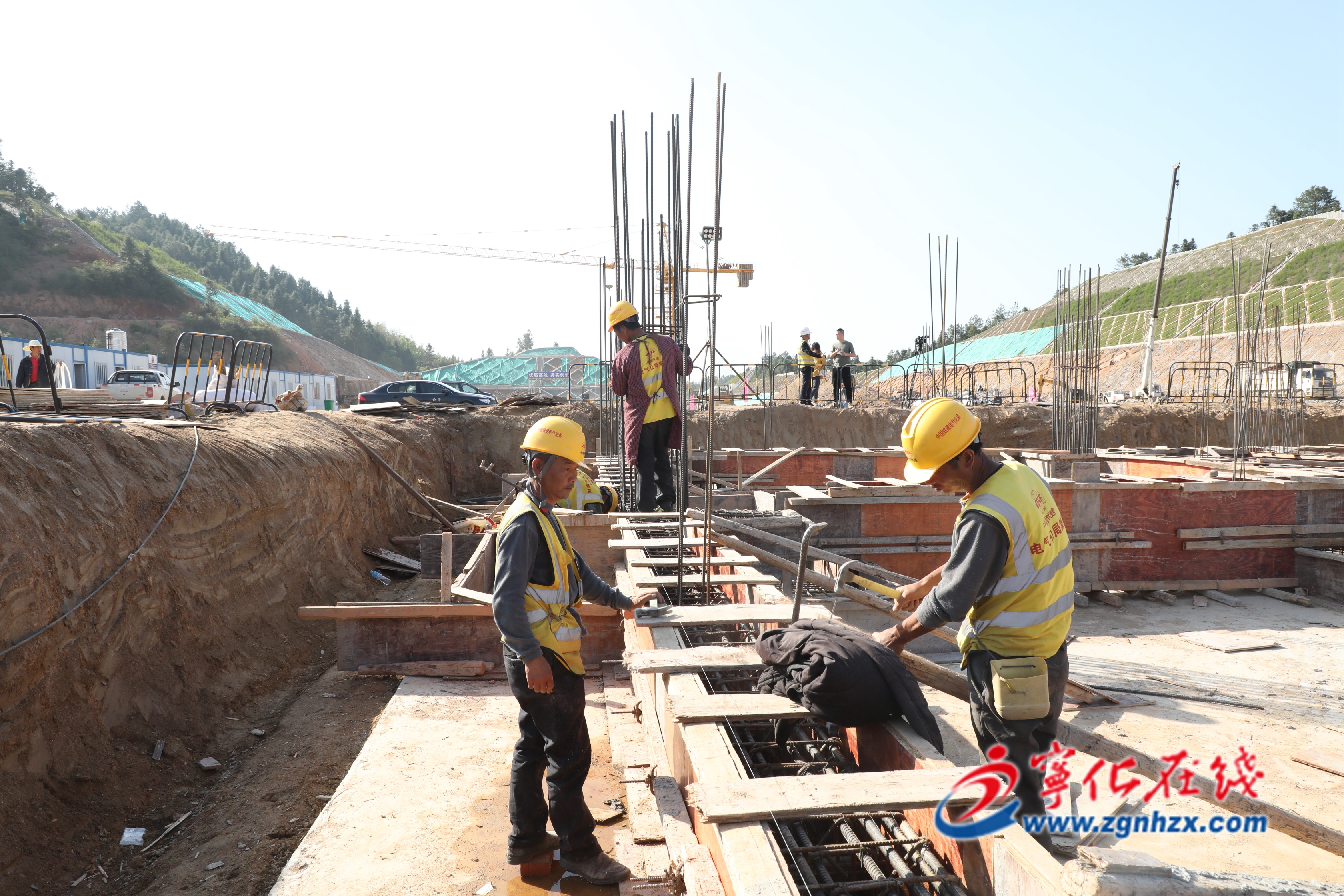 寧化火車(chē)站站點(diǎn)建設(shè)如火如荼