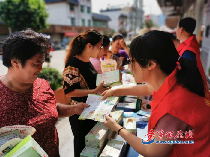 寧化湖村鎮：鎮村聯動開展禁毒宣傳