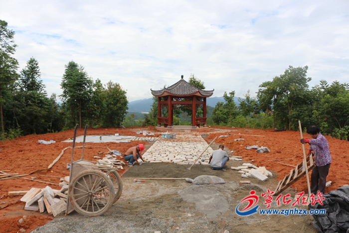 【中國綠都·最氧三明】寧化馬元亭村建設(shè)高山觀景臺