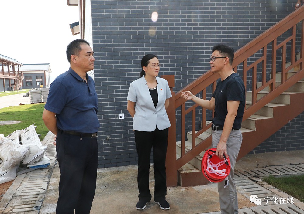 縣領(lǐng)導(dǎo)調(diào)研重點(diǎn)項(xiàng)目建設(shè)工作