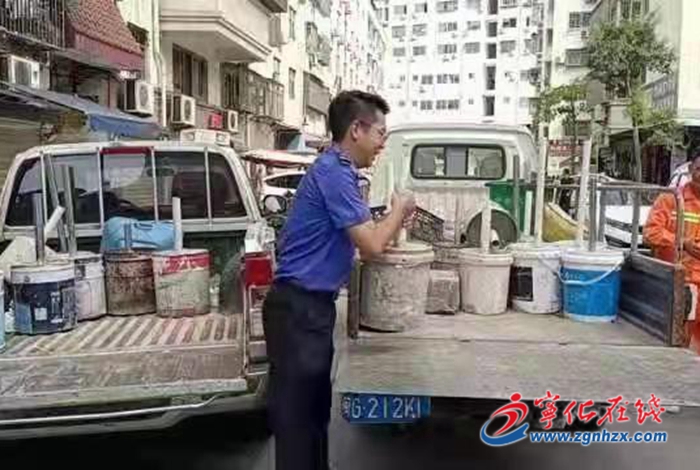 【我為群眾辦實事】寧化城管局治理占道經營“頑疾”，取締13家小吃攤點