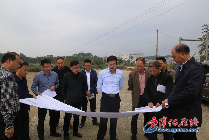 寧化縣領導開展交通項目工作調研