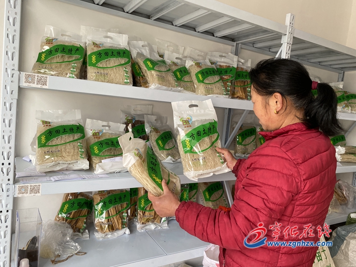 寧化古坑粉干年末產銷兩旺