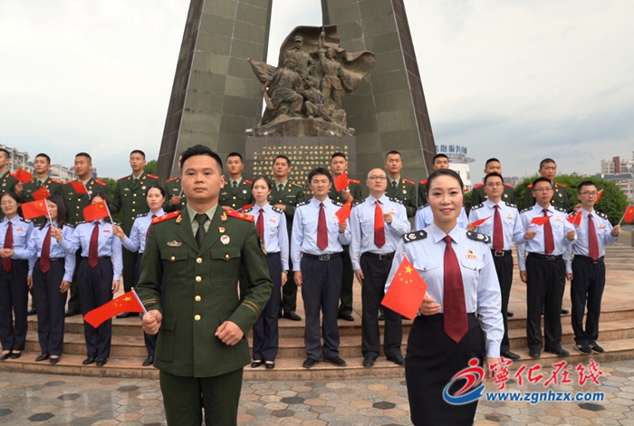 寧化開展“唱支山歌給黨聽”快閃活動