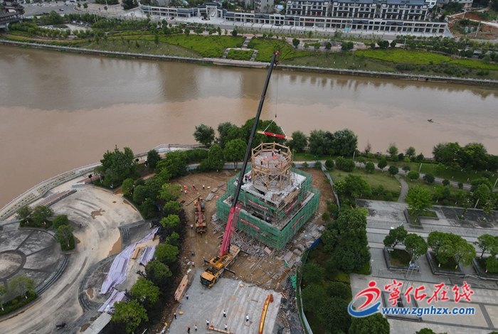 【產業突破年】寧化文昌閣項目建設主體基本完工