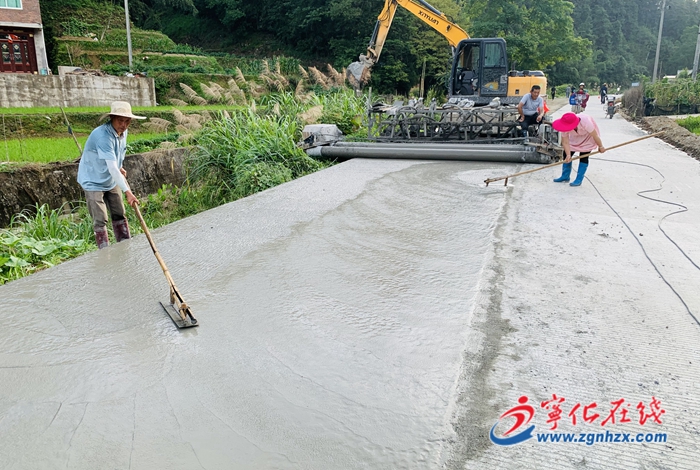 治平畬族鄉:集鎮至雞公崠改擴建第一期工程有序推進