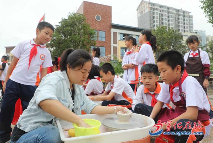 寧化：陶藝文化進校園
