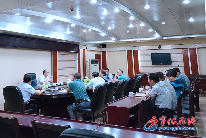 寧化縣領導到部門調研